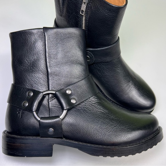 Frye Veronica flex harness black boots size 6 New - Picture 4 of 10